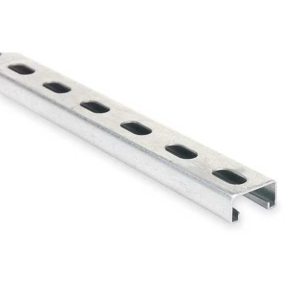 Superstrut Channel, 1-5/8" W, 20 ft. L, Silver, Superstrut, Mfr#: B1400HS 20PG