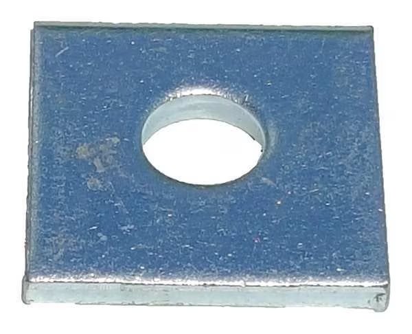Channel Square Washer, 3/8 In, Silver, PK25, EnjoyTool Select, Mfr#: V500 3/8EG