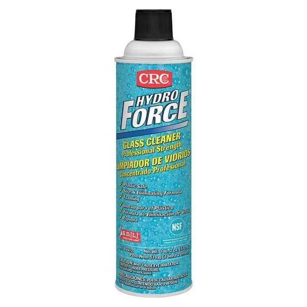 Liquid Glass Cleaner, 20 oz., Clear, Unscented, Aerosol Can, Crc, Mfr#: 14412