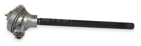 Heavy Duty Thermocouple, Type J, 6inL, Tempco, Mfr#: TCS00017