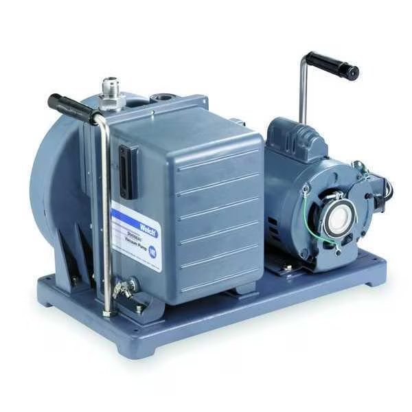 Vacuum Pump, 1 HP, 10.6 cfm, 115/230V, Welch, Mfr#: 1376B-46