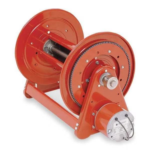 Hose Reel, Motor Driven, 3/4 In IDx275 Ft, Reelcraft, Mfr#: EA33128 L12D