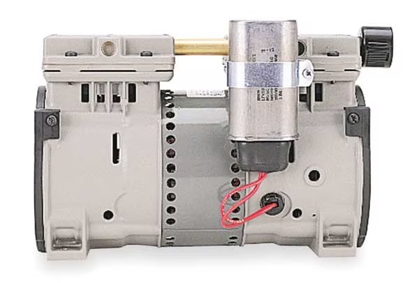 Piston Air Compressor/Vacuum Pump, 1/3HP, Thomas, Mfr#: 2688CE44