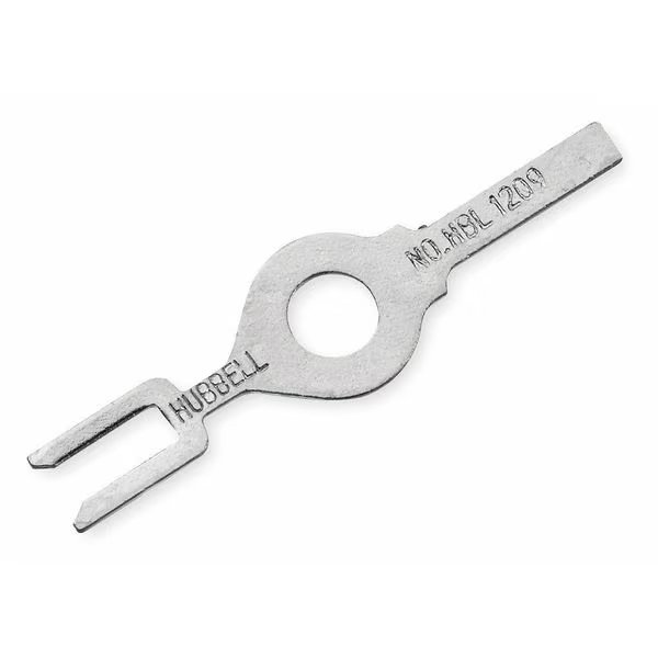 Wall Switch Key, Hubbell Wiring Device-Kellems, Mfr#: HBL1209