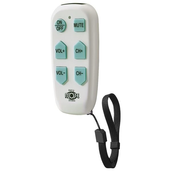 Universal TV Remote, White, Rca, Mfr#: DT-R08W