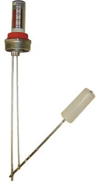 Therma Level Gauge, 46"D, 12" Extn, 2"NPT, At-A-Glance, Mfr#: H-2-46-12