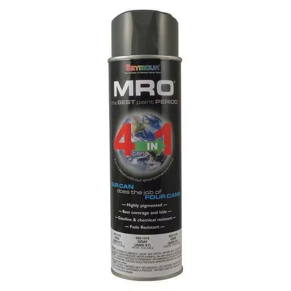 Spray Paint, Gray, Gloss, 16 oz, Seymour Of Sycamore, Mfr#: 620-1416