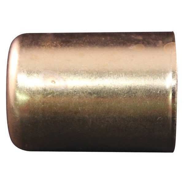 Brass Hose Ferrule, 11/16" OD, PK100, Milton, Mfr#: 1654-7BK