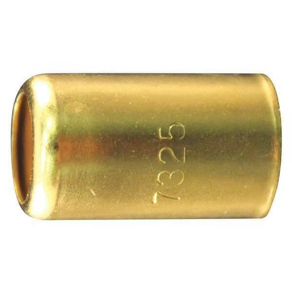 Brass Hose Ferrule, 9/16" OD, PK100, Milton, Mfr#: 1654-3BK