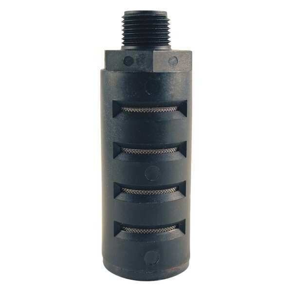 Pneumatic Silencer, Plastic, 3/8", Milton, Mfr#: S-1086-38