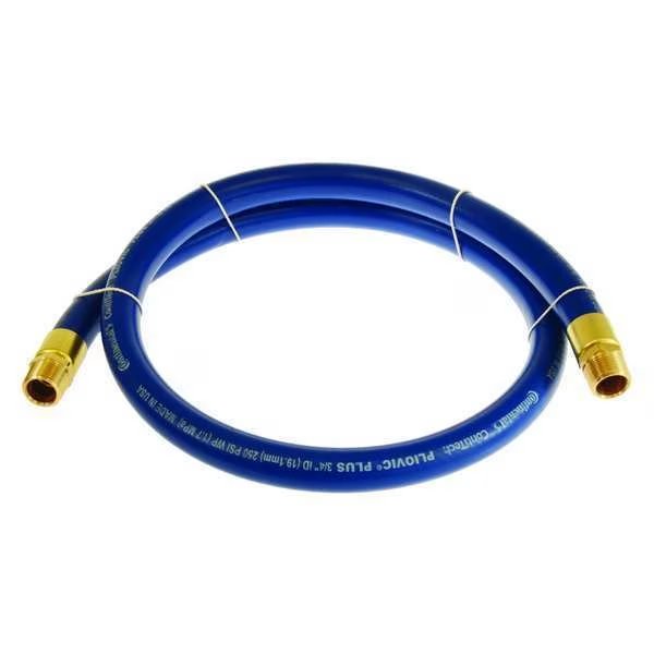 1" x 5 ft PVC Coupled Multipurpose Air Hose 250 psi BL, Continental Contitech, Mfr#: PLB10025-05-11