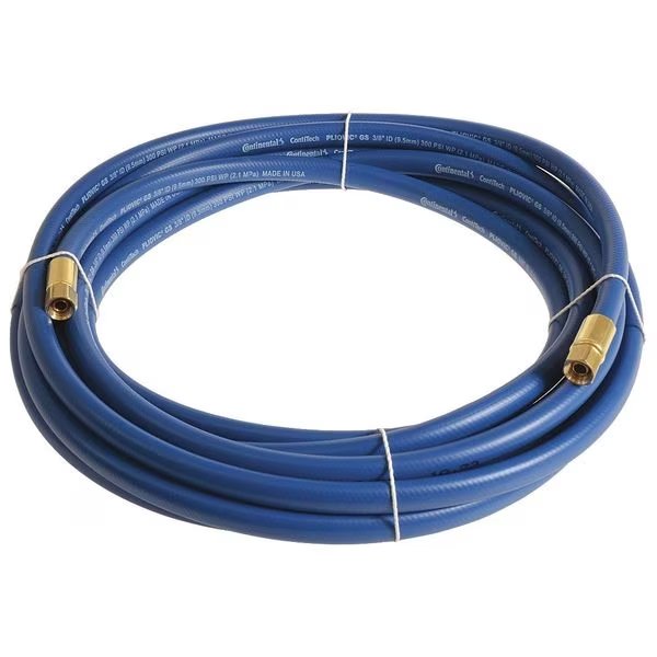 1/4" x 50 ft PVC Coupled Multipurpose Air Hose 300 psi BL, Continental Contitech, Mfr#: PLB02530-50-41