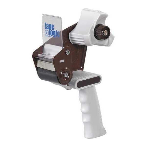 Deluxe Carton Sealing Tape Dispenser, 2", Brown/Wht, Tape Logic, Mfr#: TDDX2
