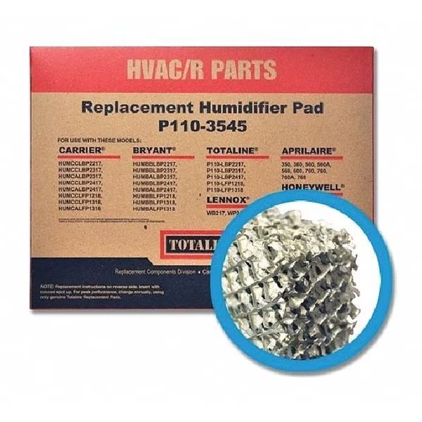 Humidifier Pad, 13" x 10" x 1-3/4", Carrier, Mfr#: P110-3545
