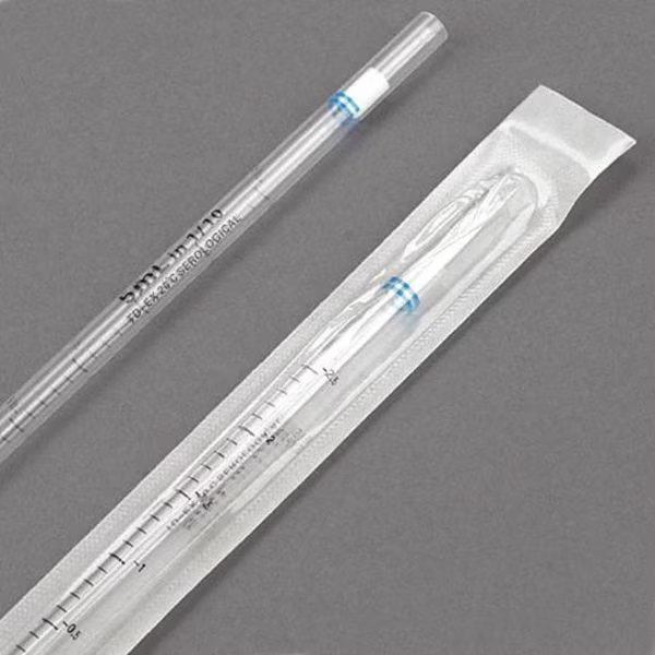 Serological Pipette, 5mL, PK375, Globe Scientific, Mfr#: 1755