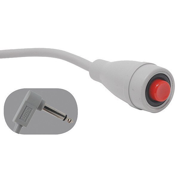 EconoCall Call Cord, Gray, 7 ft., Crest Healthcare, Mfr#: 7700G-7