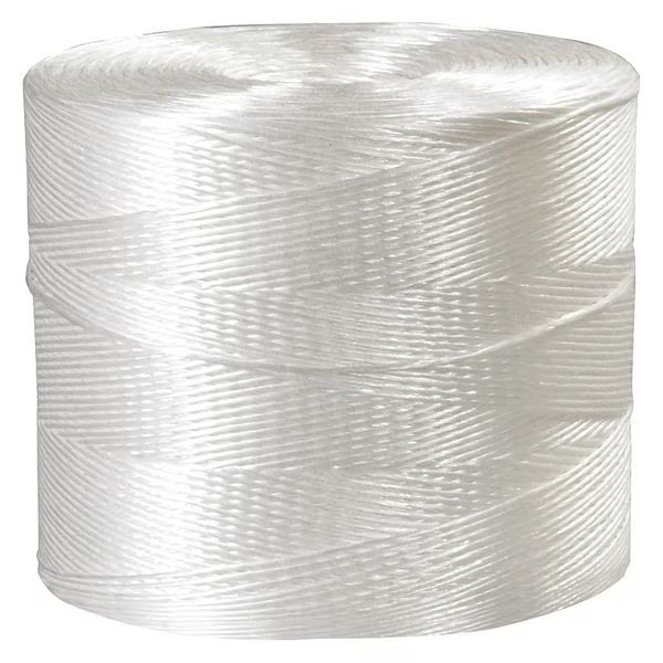 Polypropylene Tying Twine, 1-Ply, 145 lb, White, 8500'/Case, Partners Brand, Mfr#: TWT850