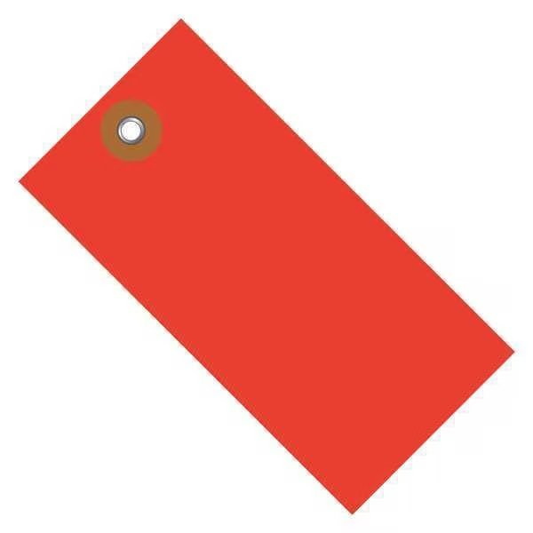 Tyvek® Shipping Tags, 4 3/4" x 2 3/8", Red, 100/Case, Tyvek, Mfr#: G14051D