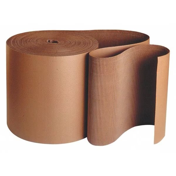 Singleface Corrugated Roll, A-Flute, 18" x 250', Kraft, 1 Roll, Partners Brand, Mfr#: SF18