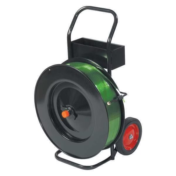 Heavy-Duty Strapping Cart, Black, 1/Each, Partners Brand, Mfr#: SC52