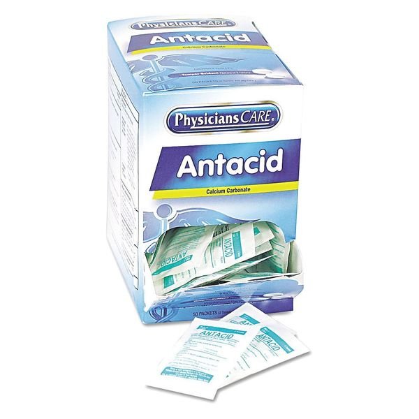 Antacid Tablets, PK50, Physicianscare, Mfr#: 90089