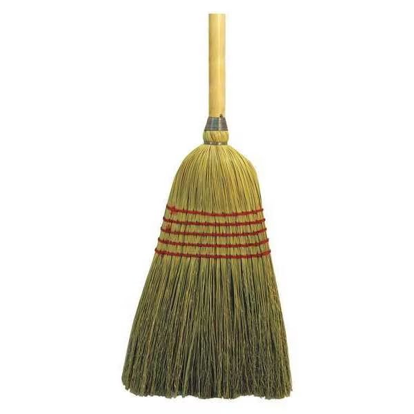 17.5 in Sweep Face Brooms, 38" L Handle, Unisan, Mfr#: 926Y