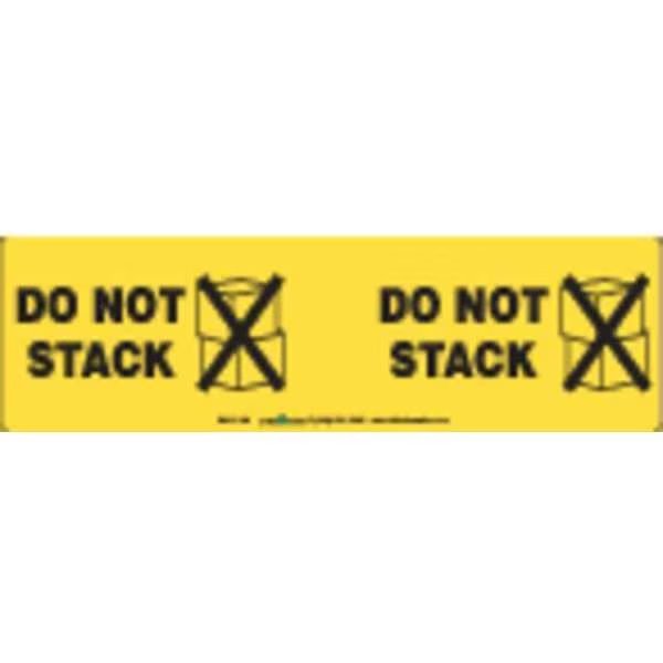 Pallet Do Not Stack Label, PK100, Labelmaster, Mfr#: PALL120