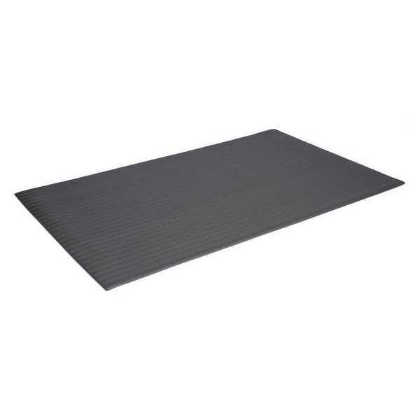 Antifatigue Ribbed Mat, Gray, 12 ft. L x, Crown Matting Technologies, Mfr#: FL 3612GY