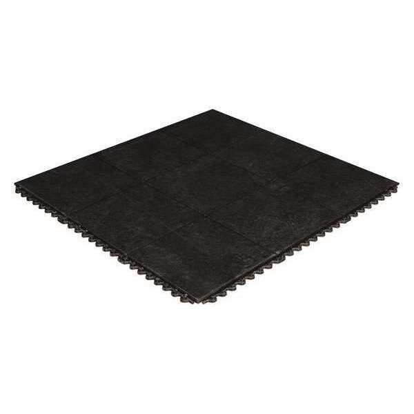 Antifatigue Mat, 3 ft. L x 3 ft. W, Crown Matting Technologies, Mfr#: KM RS33BK