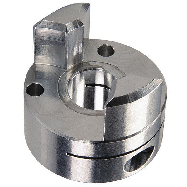 Clamp Jaw Coupling Hub, 11mm, Aluminum, Ruland, Mfr#: MJC25-11-A