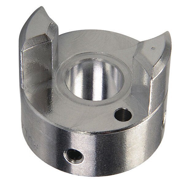 Set Jaw Coupling Hub, 11mm, Aluminum, Ruland, Mfr#: MJS25-11-A