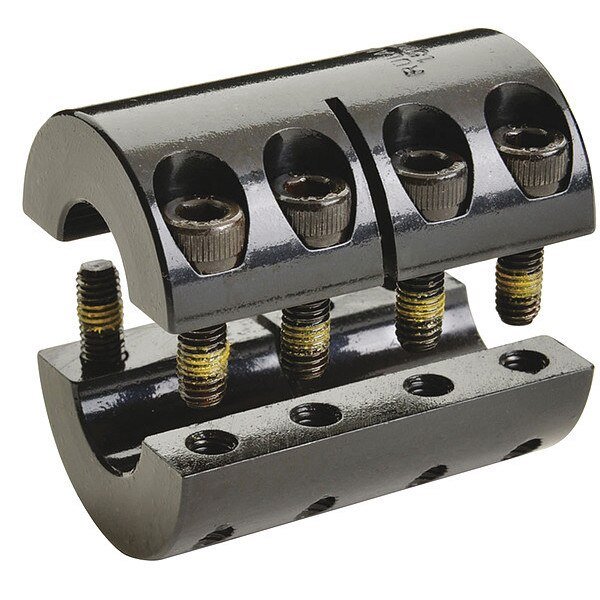 Rigid Coupling, 2-Pc, 1"x5/8", Steel, Ruland, Mfr#: SPX-16-10-F