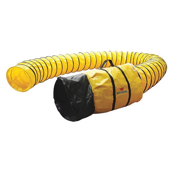 12 Inch. Ø I.D. / 25 Ft. Long Polyester Duct Hose for X-12, Xpower, Mfr#: 12DH25