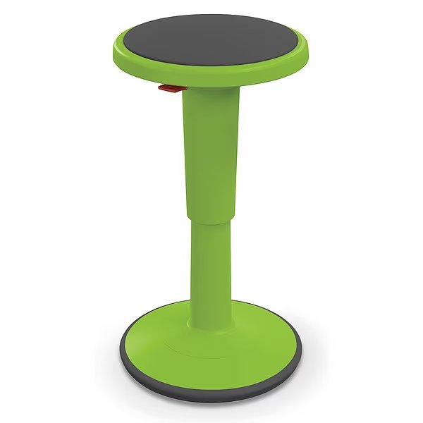 Grow Stool, Height Adjustable, Shrt, Green, Mooreco, Mfr#: 50960-GREEN
