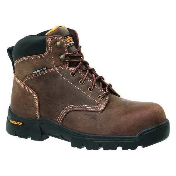 Size 12 Men's 6 in Work Boot Composite Work Boot, Tan, Carolina Shoe, Mfr#: CA3536