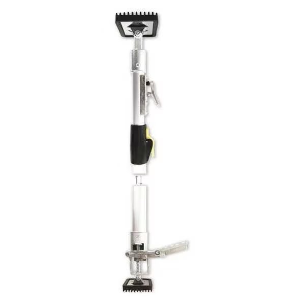 Dust Containment Pole, Silver, 16 ft.H, PK2, E-Z Up, Mfr#: 54736