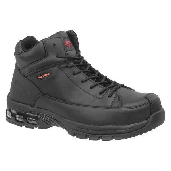 Work Boots, 11-1/2, W, Black, Composite, PR, Avenger Safety Footwear, Mfr#: A7248-W