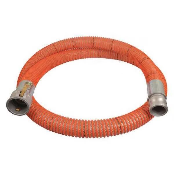 3" ID x 20 ft PVC Water Suction Hose Clear/OR, Continental Contitech, Mfr#: WST300-20CE-G