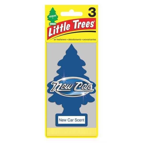 Air Freshener, Card with String, Blue, Little Trees, Mfr#: U3S-32089