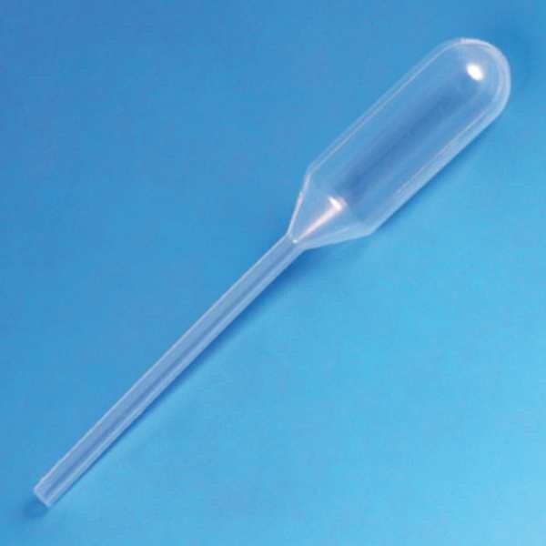 Transfer Pipette, 1.2mL, 65mm L, PK500, Globe Scientific, Mfr#: 138040-500
