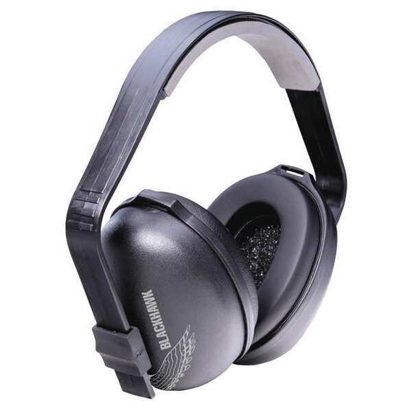 Multi-Position Ear Muffs, 27 dB, Black Hawk, Black/Silver, Tasco, Mfr#: 100-02700