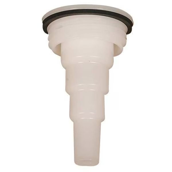 Drum Valve, HDPE, 2" Male Buttress, 2" dia., Liquidynamics, Mfr#: 195207C