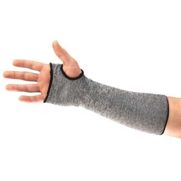 Hyflex Cut Resistant Sleeve w/ Thumbhole, 18" L, Ansell, Mfr#: 11-271