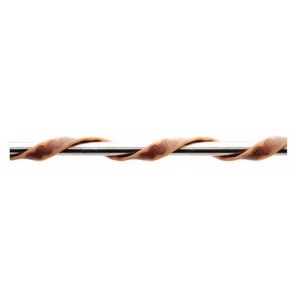Heating Tape, Long-Length, Silicone Rubber, 120VAC, 120W, 0.5"W x 20 ft. L, Briskheat, Mfr#: RKF051200240