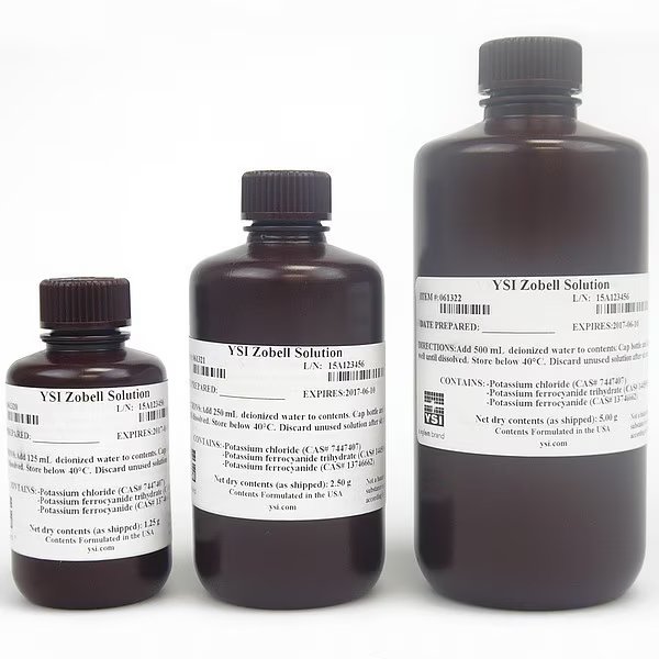 Calibration Solution, ORP, 250mL Bottle, Ysi, Mfr#: 061321