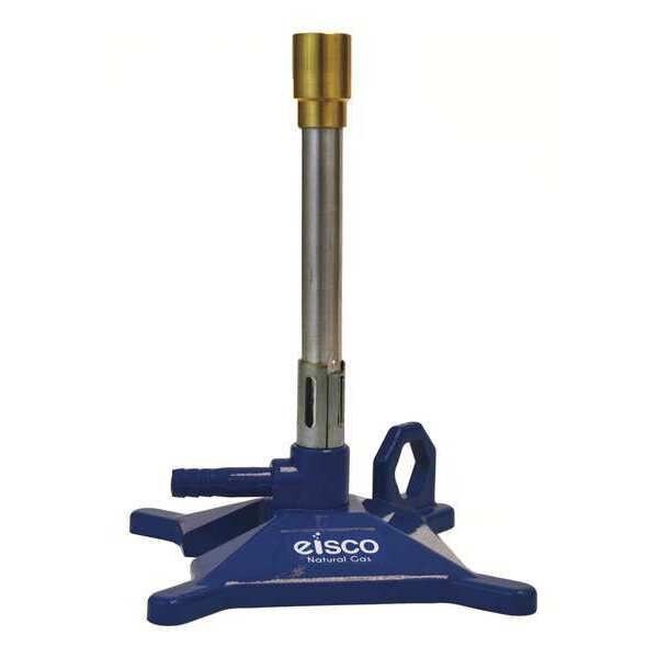 No Tip Bunsen Burner, Iron, Natural Fuel, Eisco Scientific, Mfr#: CH0992NG