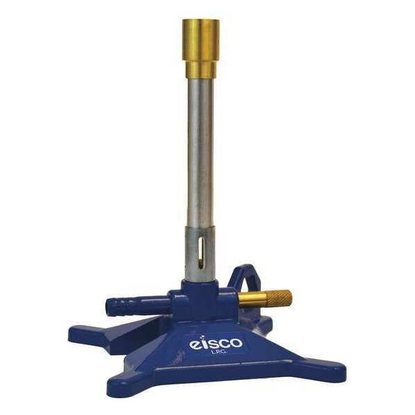 No Tip Bunsen Burner, Iron, LP Fuel, Eisco Scientific, Mfr#: CH0993LP