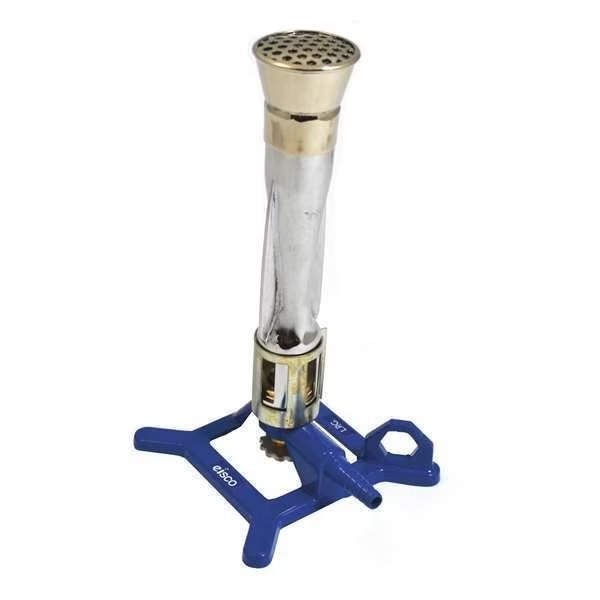 No Tip Bunsen Burner, Meker, LP Fuel, Eisco Scientific, Mfr#: CH0996LP