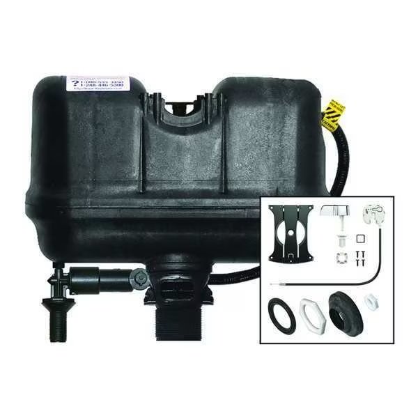 Pressure Assist Flushing, 1-39/64" Size, Flushmate, Mfr#: M-101526-F31K