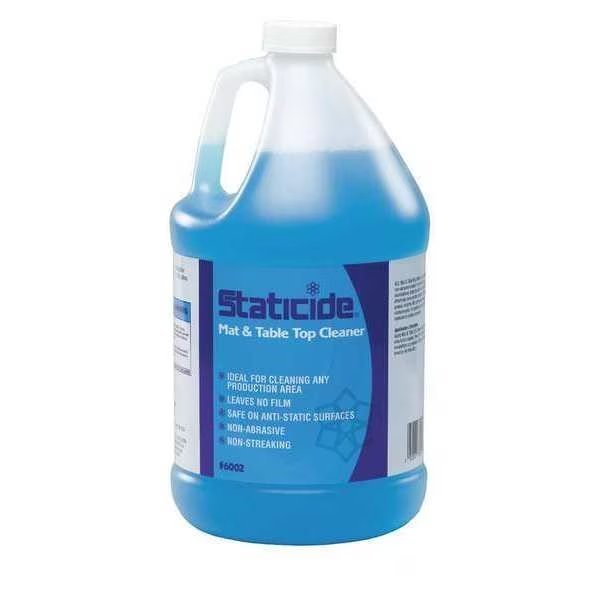 Mat and Table Top Cleaner, 1 gal. Bottle, Pleasant, Acl Staticide, Mfr#: 6002